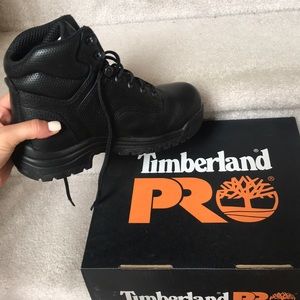 Timberland Pro Black womens boots